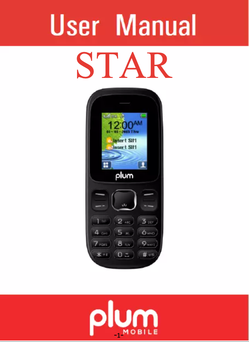 Imagen de la primera página del manual del dispositivo B103