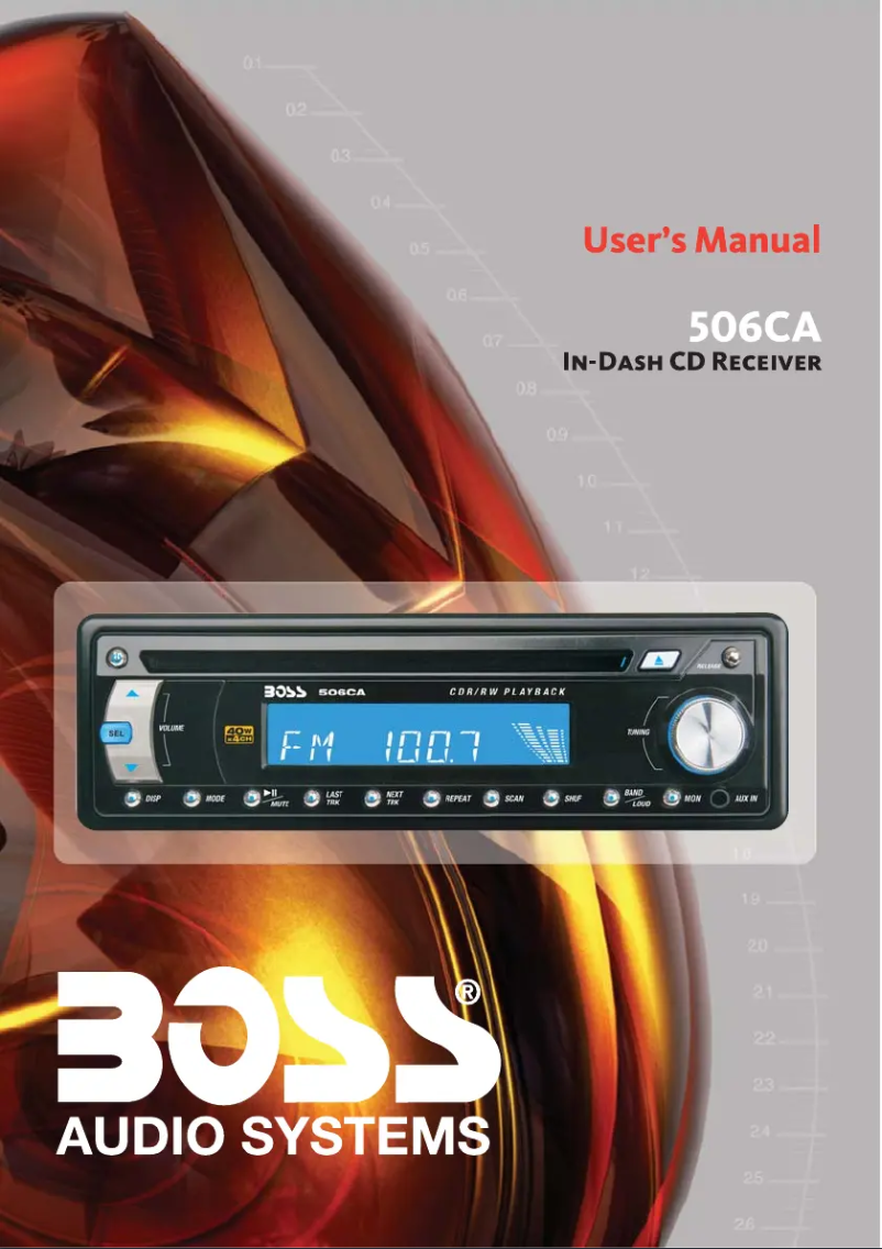 Página 1 del manual Manual de usuario Boss 506CA