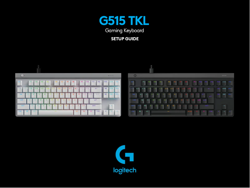 Página 1 del manual Manual de usuario Logitech G515 TKL