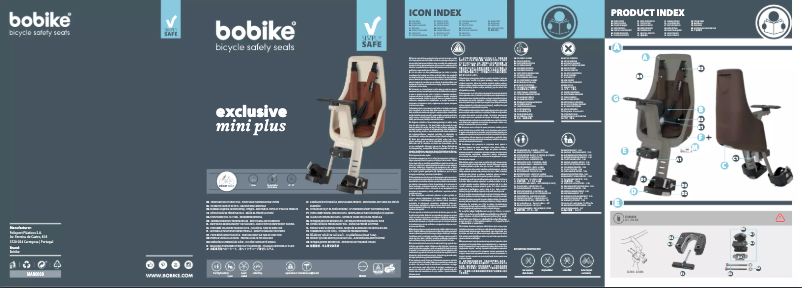 Página 1 del manual Manual de usuario Bobike Exclusive mini Plus