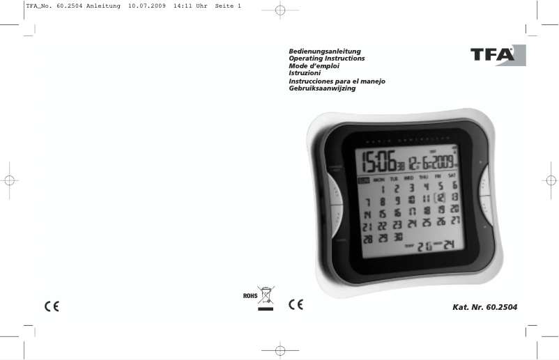 Imagen de la primera página del manual del dispositivo 60.2504