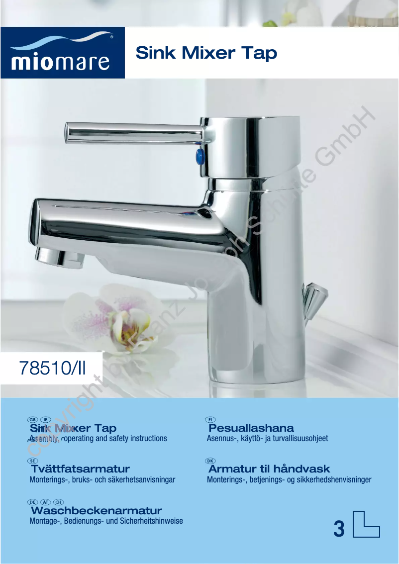 Página 1 del manual Manual de usuario Miomare IAN 49291