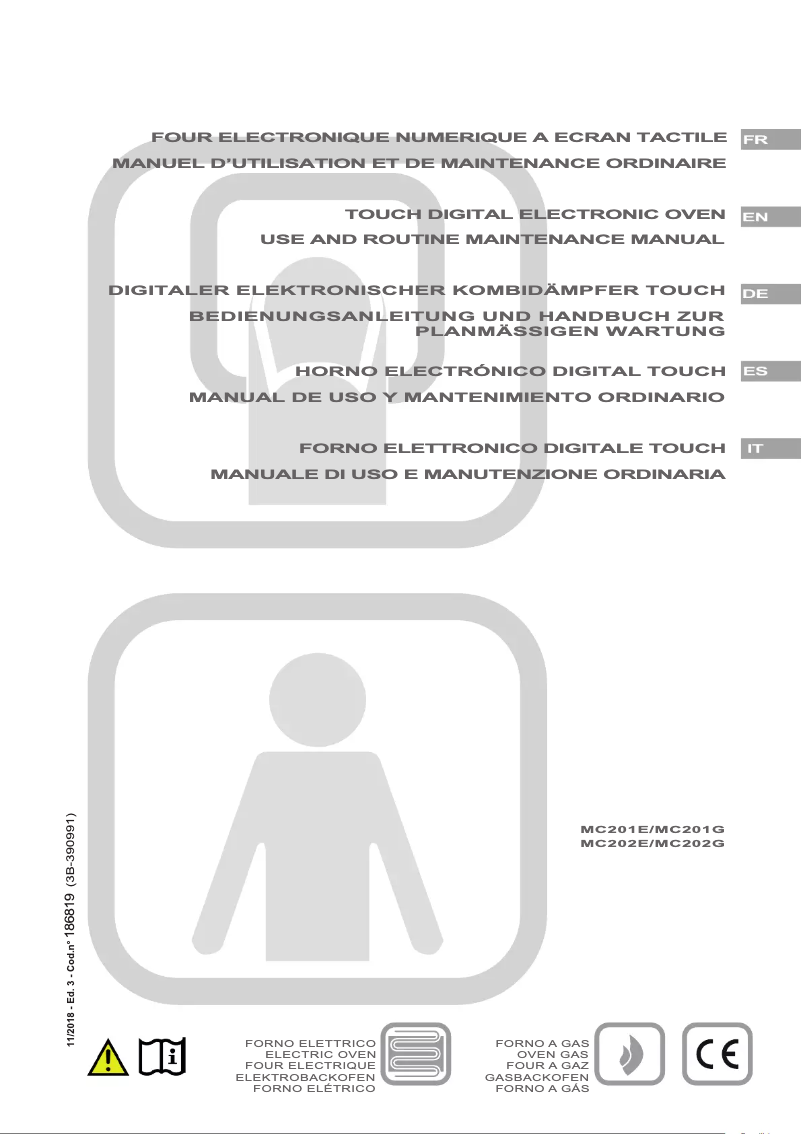 Imagen de la primera página del manual del dispositivo MC201G