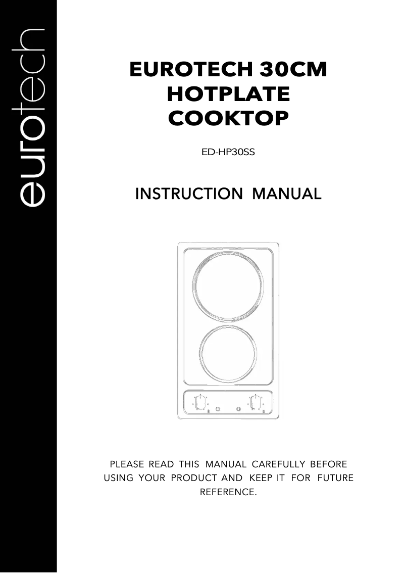 Página 1 del manual Manual de usuario Eurotech ED-HP30SS