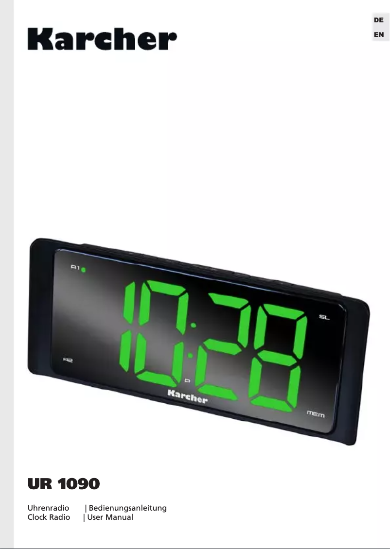 Imagen de la primera página del manual del dispositivo UR 1090