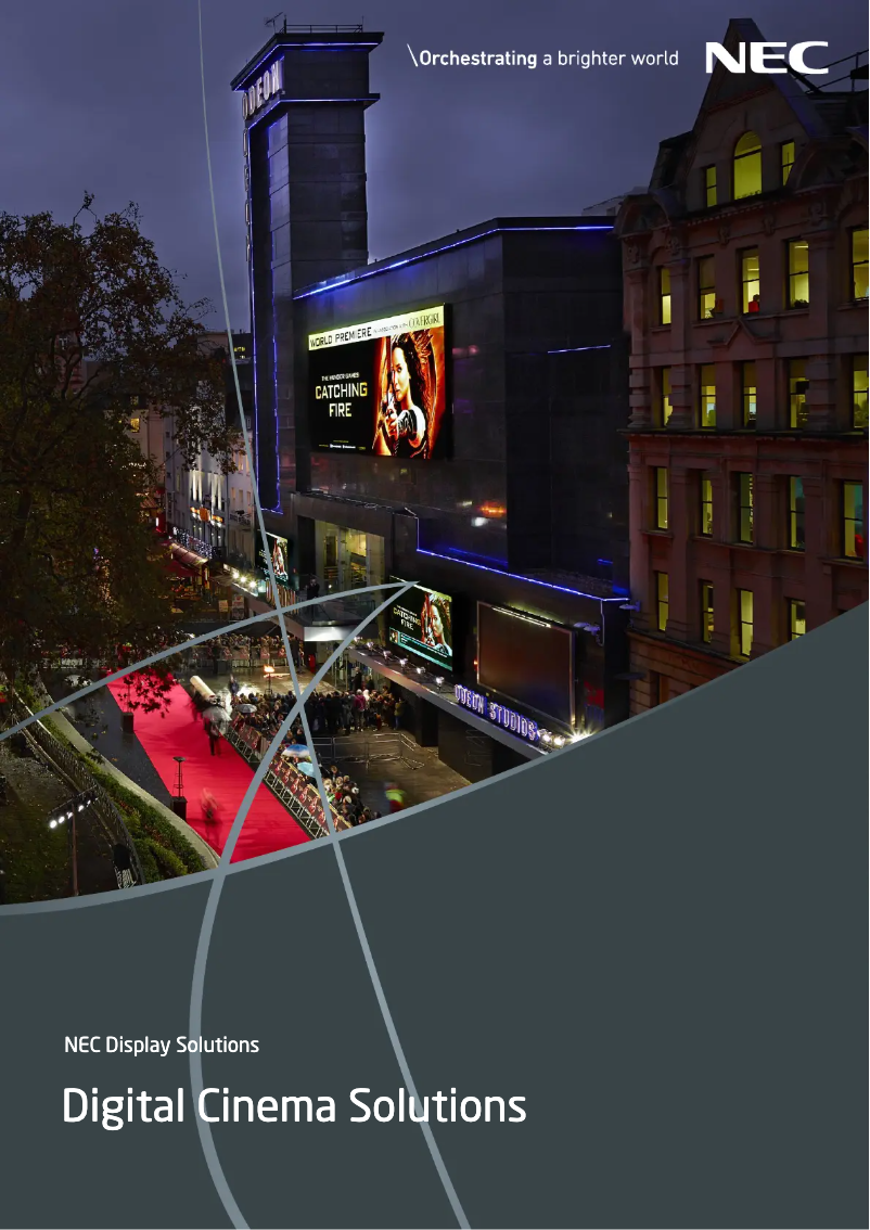 Página 1 del manual Folleto NEC NC1803ML