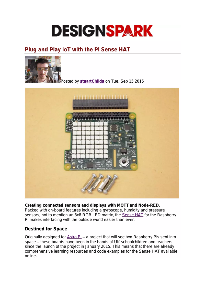 Página 1 del manual Manual de usuario Raspberry Pi 8949310