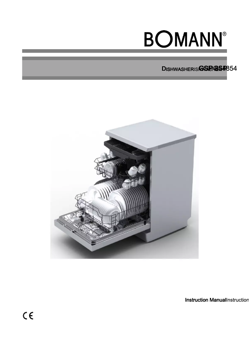 Página 1 del manual Manual de usuario Bomann GSP 854