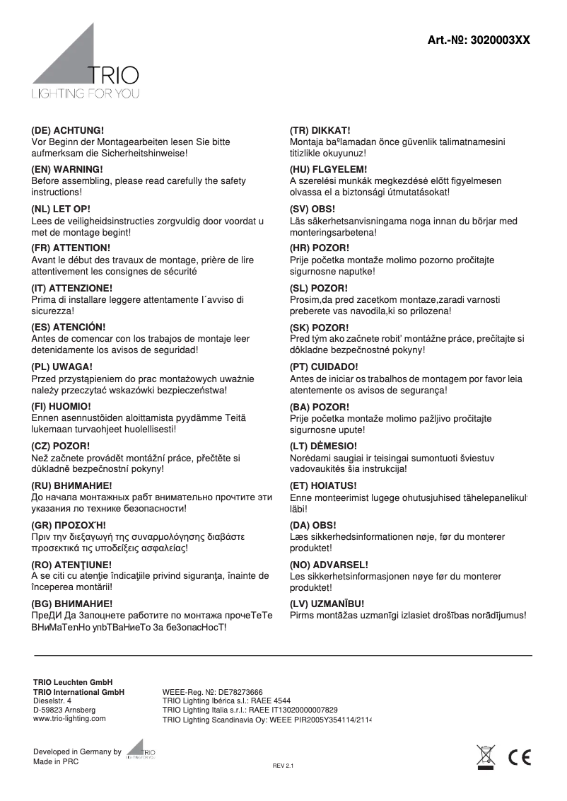 Imagen de la primera página del manual del dispositivo Pure 302000308