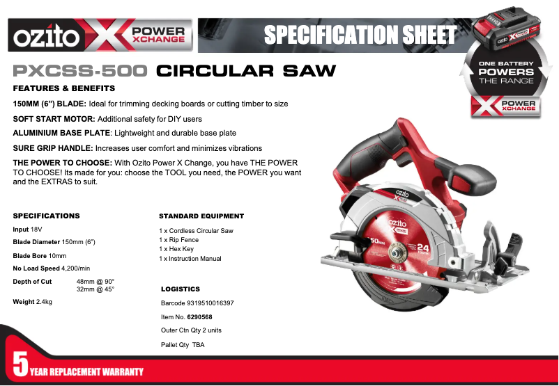 Imagen de la primera página del manual del dispositivo PXCSS-500