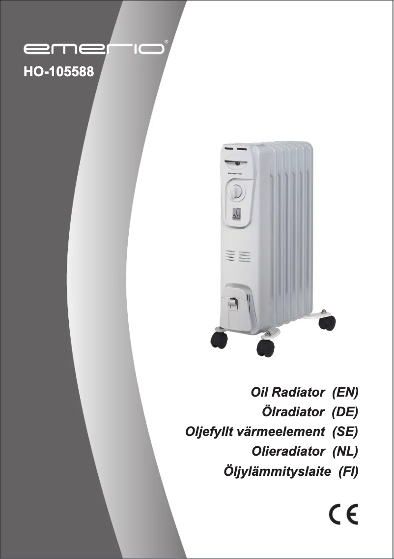 Página 1 del manual Manual de usuario Emerio HO-105588