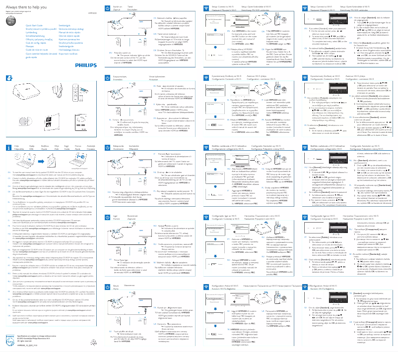 Imagen de la primera página del manual del dispositivo HMP2000
