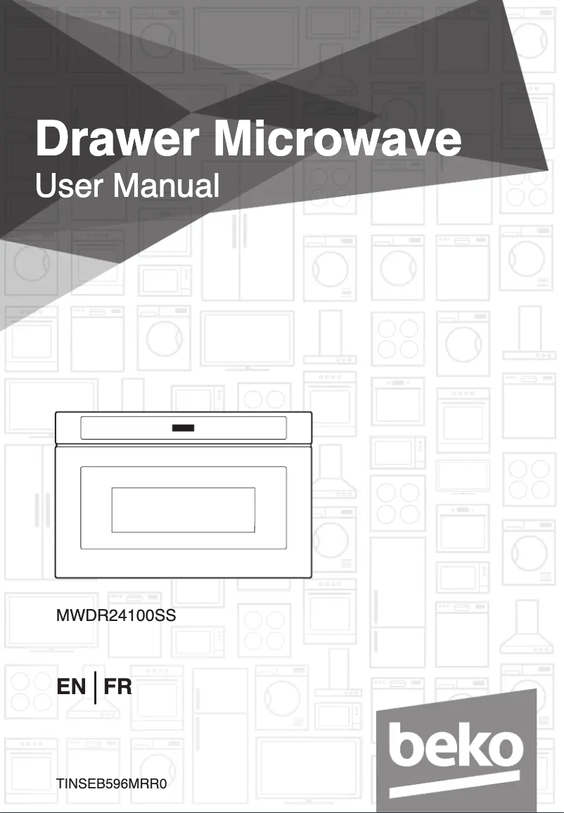 Página 1 del manual Manual de usuario Beko MWDR24100SS