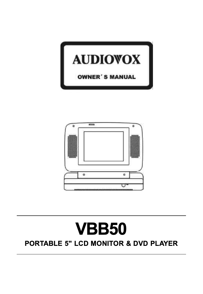 Imagen de la primera página del manual del dispositivo VBP50