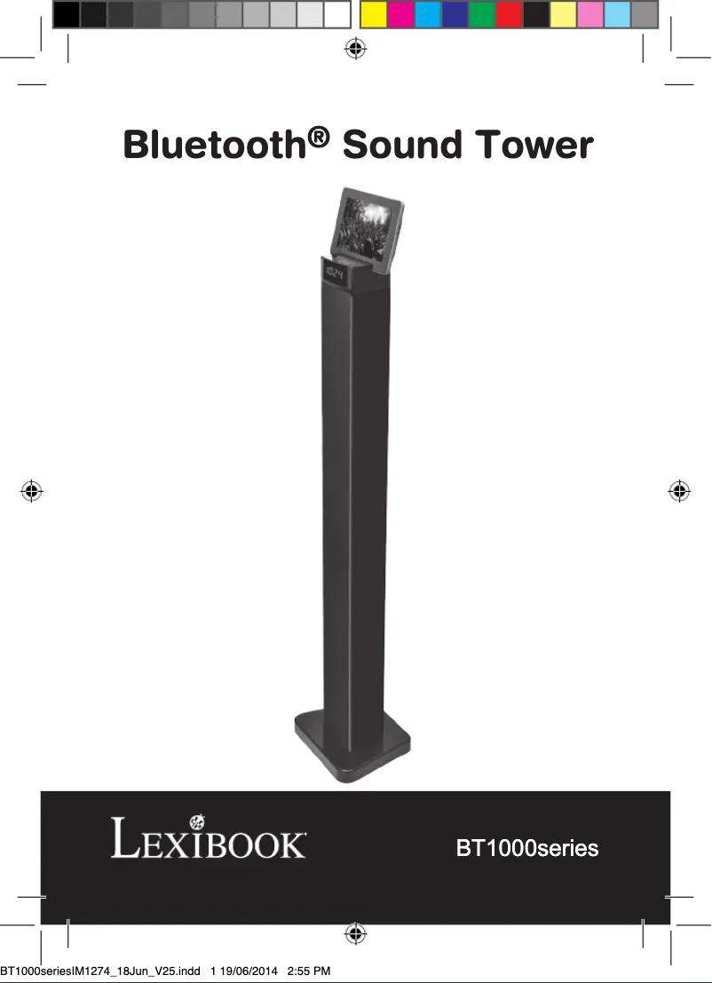 Imagen de la primera página del manual del dispositivo BT1000