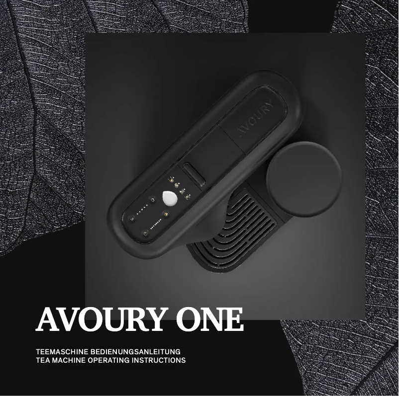 Página 1 del manual Manual de usuario Avoury One