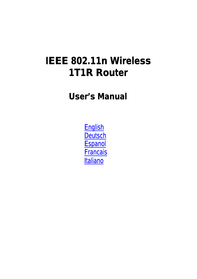 Página nº 1 - Manual de usuario Longshine LCS-WARC-N