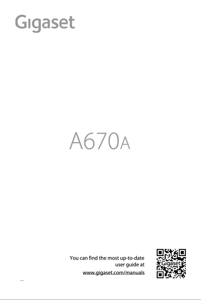 Imagen de la primera página del manual del dispositivo A670A