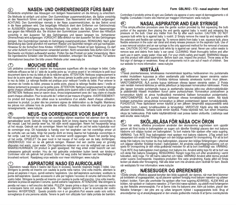 Imagen de la primera página del manual del dispositivo 0048526001729