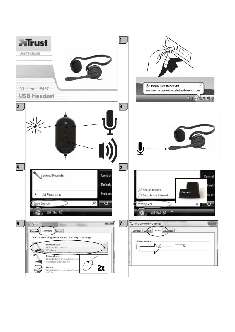Página 1 del manual Manual de usuario Trust HS-4075P