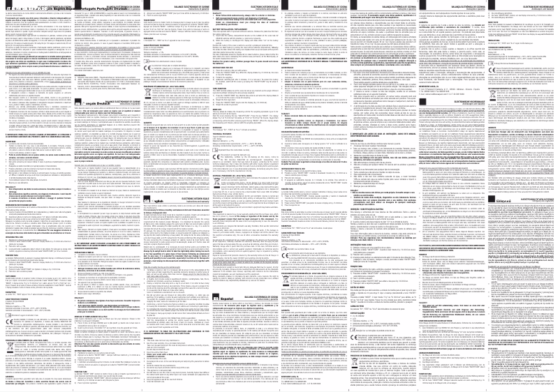 Imagen de la primera página del manual del dispositivo LC103