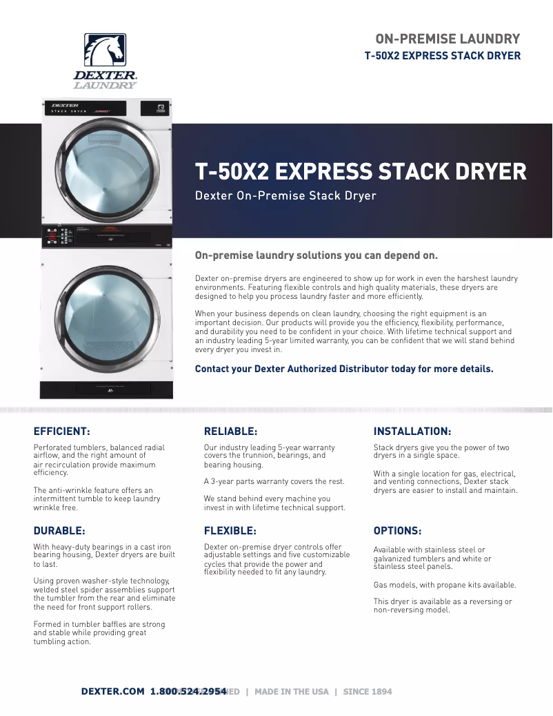 Imagen de la primera página del manual del dispositivo T-50x2