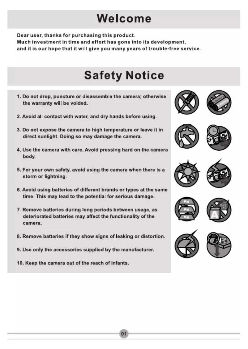 Imagen de la primera página del manual del dispositivo Pocket DV 5900