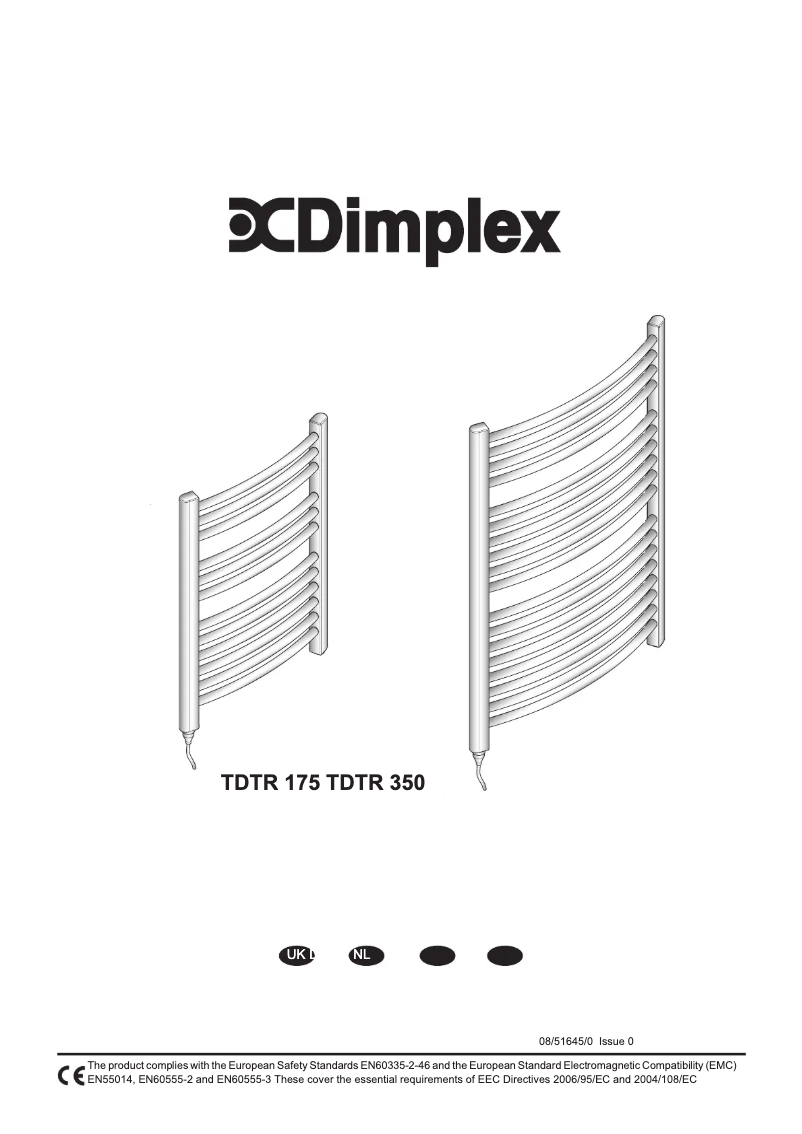 Imagen de la primera página del manual del dispositivo TDTR 175