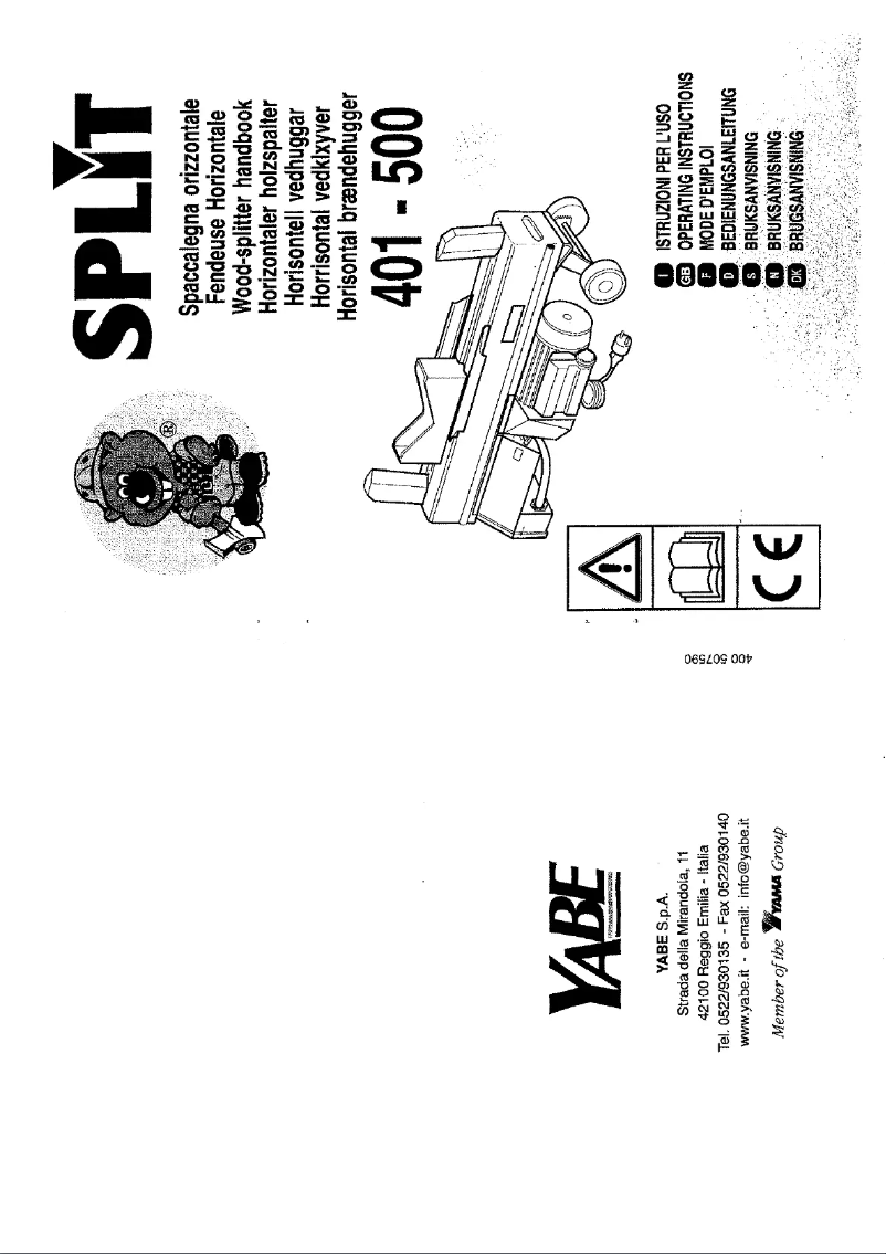 Imagen de la primera página del manual del dispositivo 401