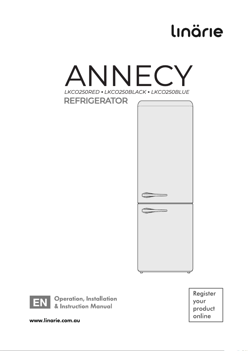 Página 1 del manual Manual de usuario Linarie Annecy LKCO250