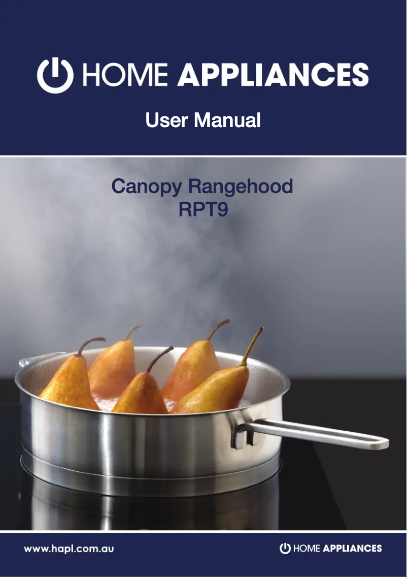 Imagen de la primera página del manual del dispositivo RPT9