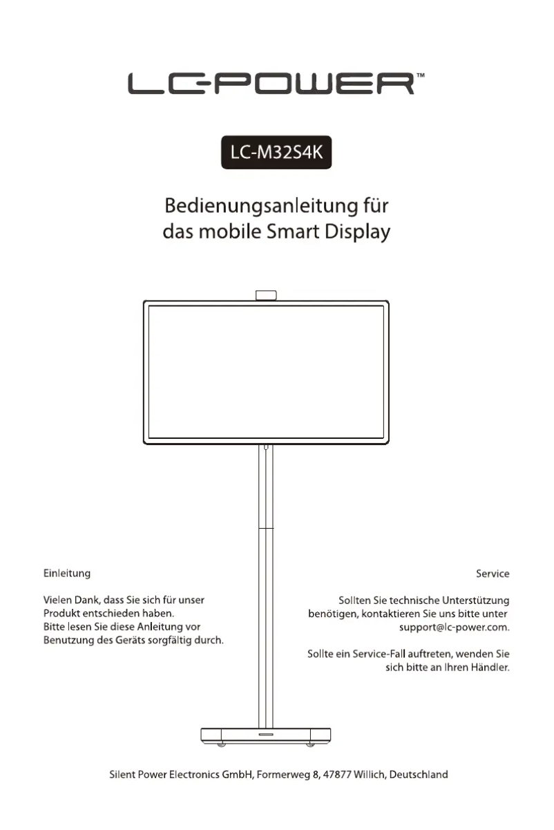 Imagen de la primera página del manual del dispositivo LC-M32S4K