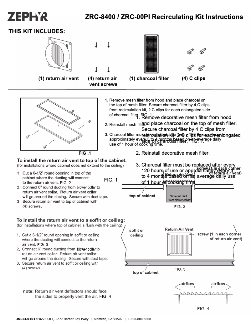 Imagen de la primera página del manual del dispositivo ZPIE24AW