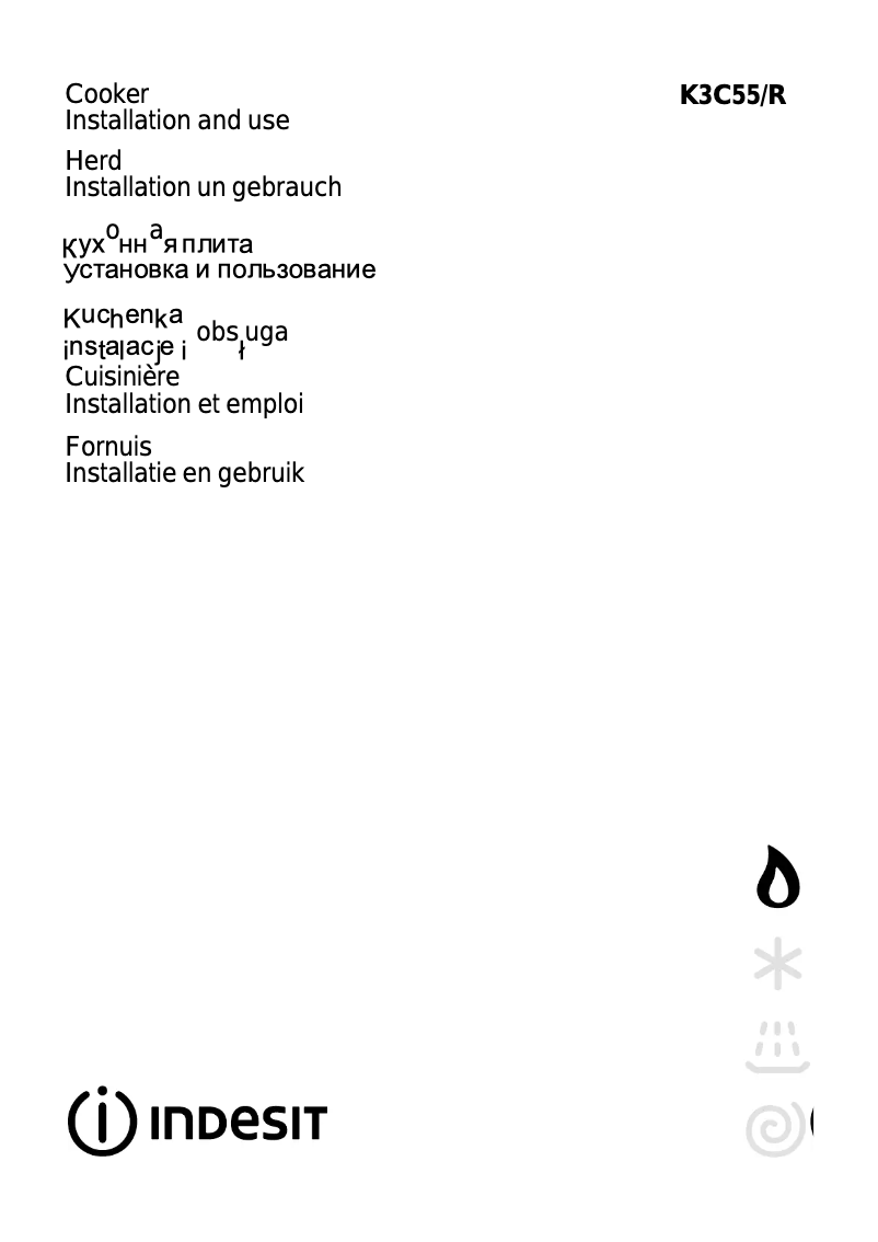 Imagen de la primera página del manual del dispositivo K 3 C 55 XR