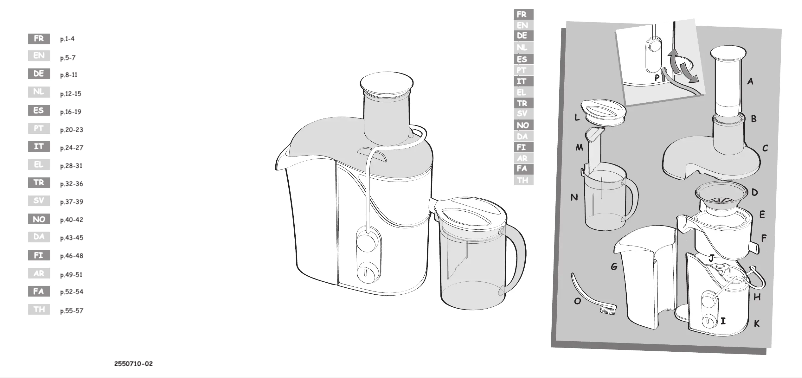 Imagen de la primera página del manual del dispositivo JU650D31
