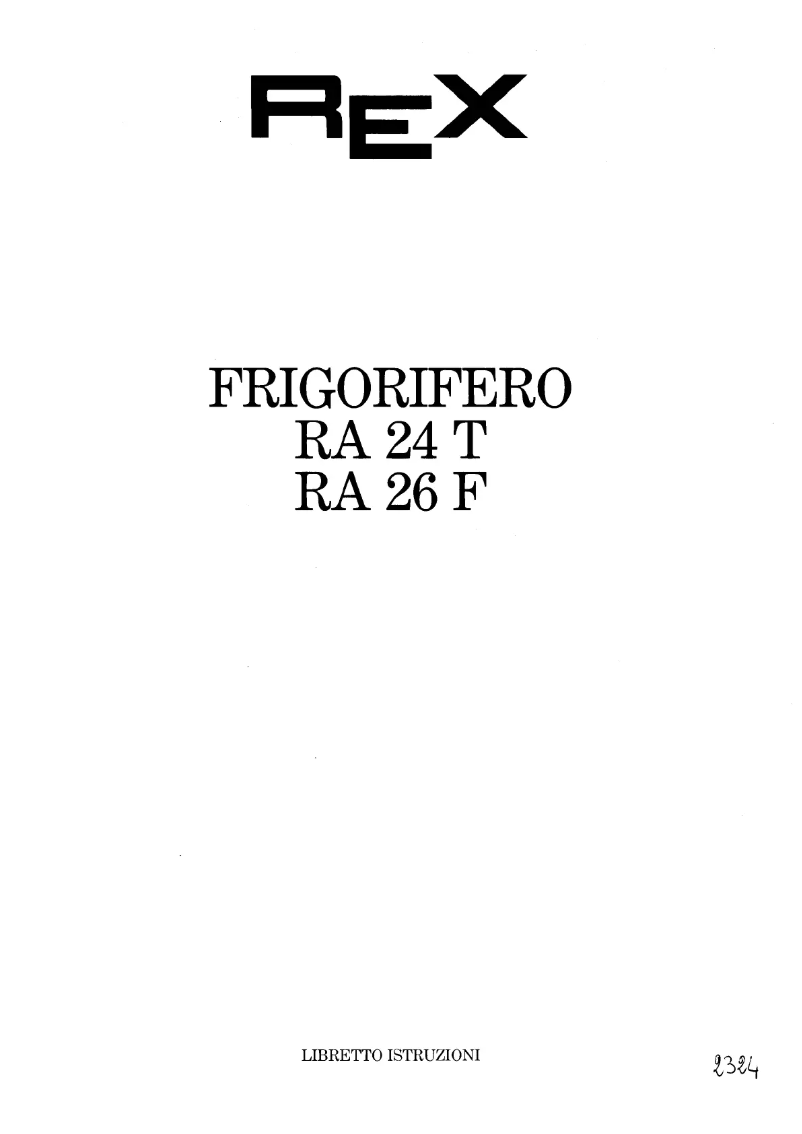 Imagen de la primera página del manual del dispositivo RA24T