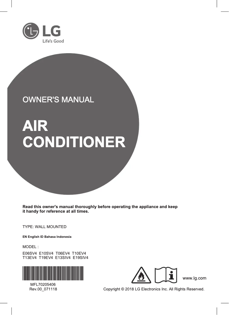Imagen de la primera página del manual del dispositivo E06SV4