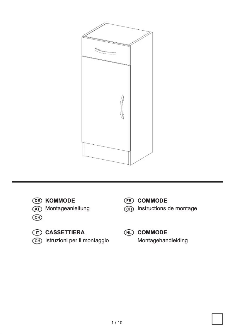 Imagen de la primera página del manual del dispositivo IAN 64792