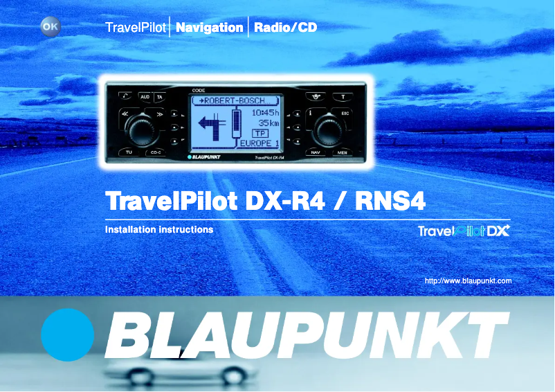 Página 1 del manual Manual de usuario Blaupunkt TravelPilot DX-R4