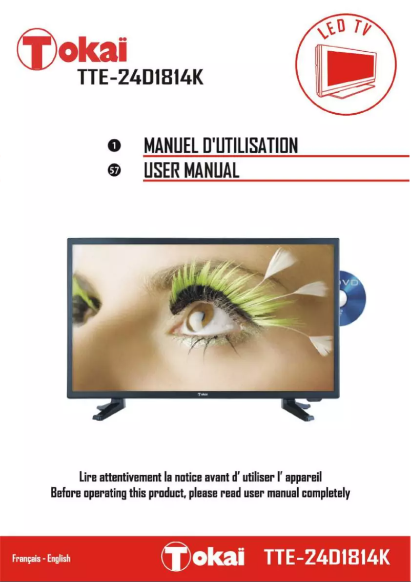 Imagen de la primera página del manual del dispositivo TTE-24K2014K