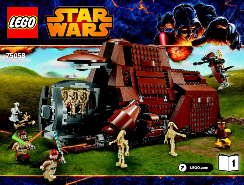 Página 1 del manual Manual de usuario Lego Star Wars 75058
