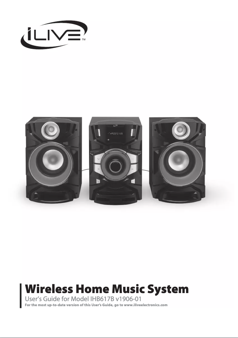 Página 1 del manual Manual de usuario iLive IHB617B