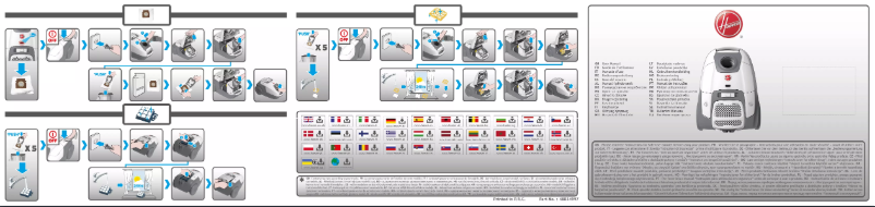 Página 1 del manual Manual de usuario Hoover H-Energy 500 Home