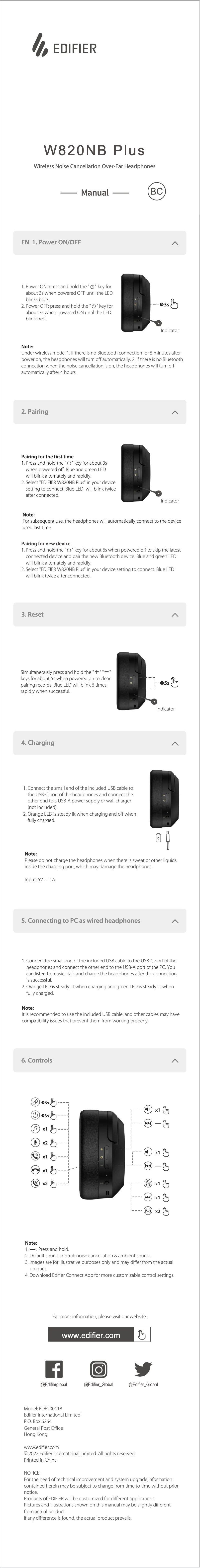 Imagen de la primera página del manual del dispositivo W820NB Plus