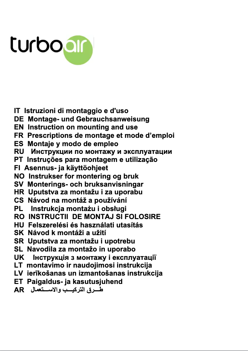 Imagen de la primera página del manual del dispositivo Tosca