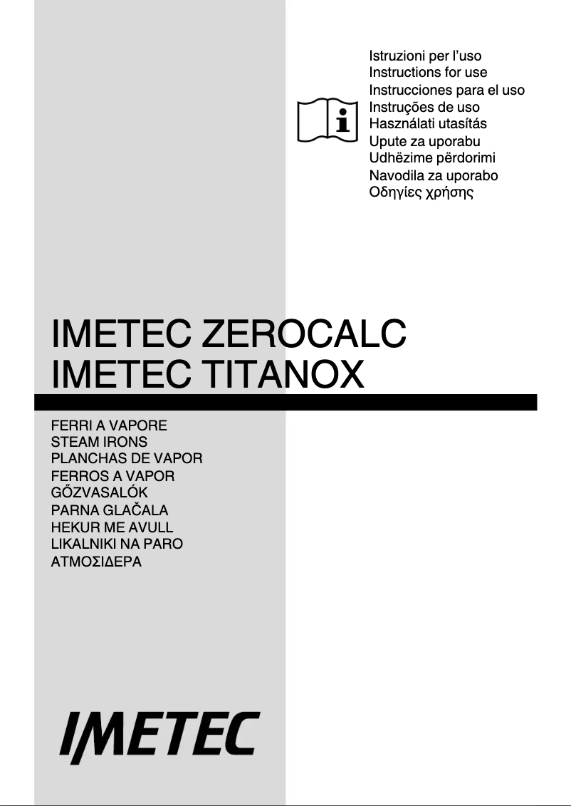 Imagen de la primera página del manual del dispositivo Zerocalc Eco K2 2000