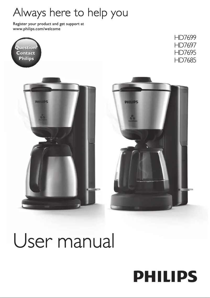 Página 1 del manual Manual de usuario Philips Intense HD7699