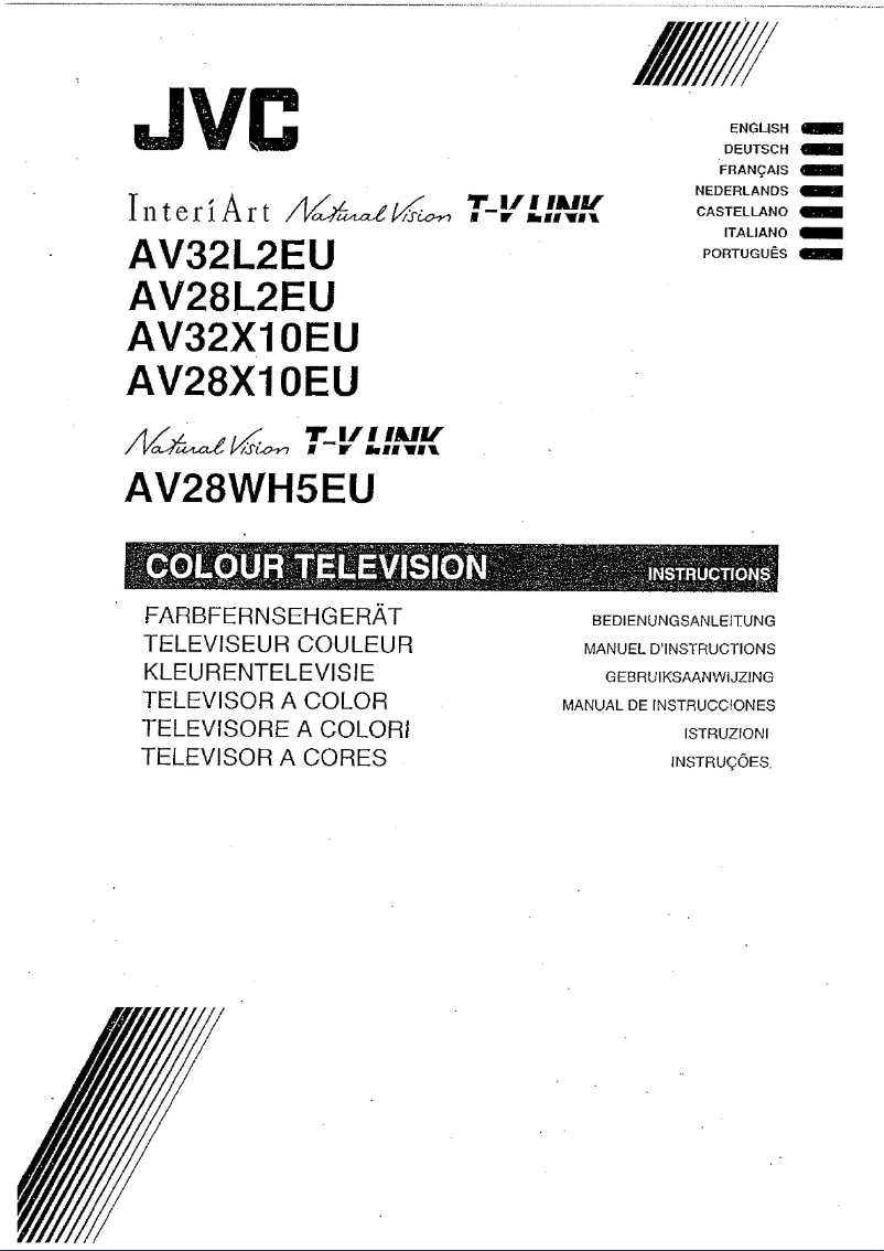 Página 1 del manual Manual de usuario JVC AV28WH5EU