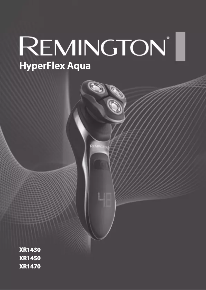 Página 1 del manual Manual de usuario Remington HyperFlex Aqua XR1430
