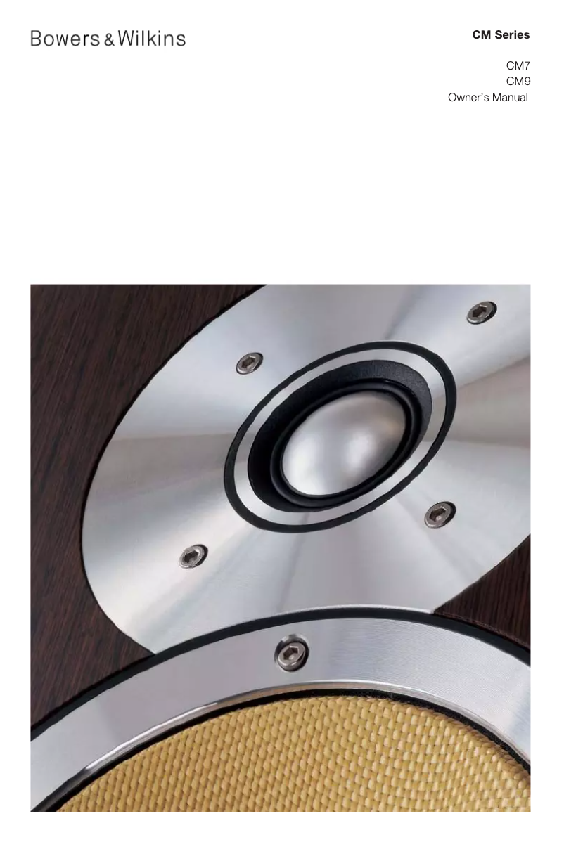 Imagen de la primera página del manual del dispositivo CM9